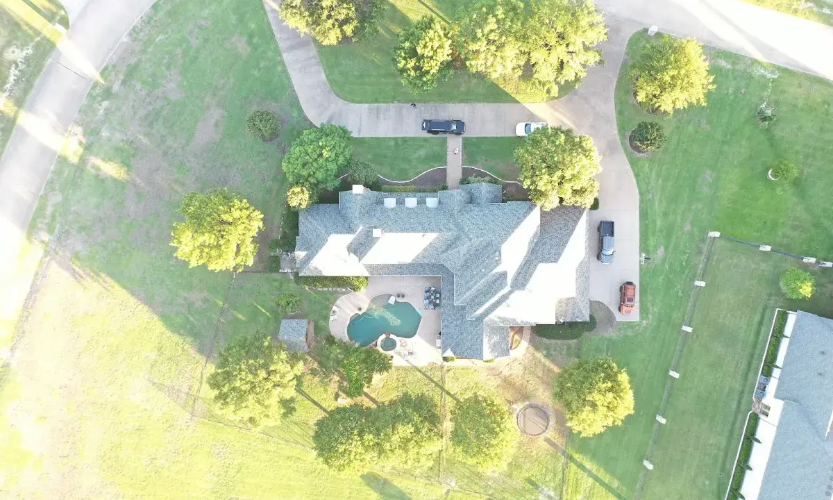 New shingle roof installation on a home in Ladera Heights